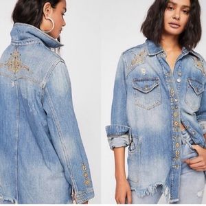 Free People Moonchild Denim Jacket